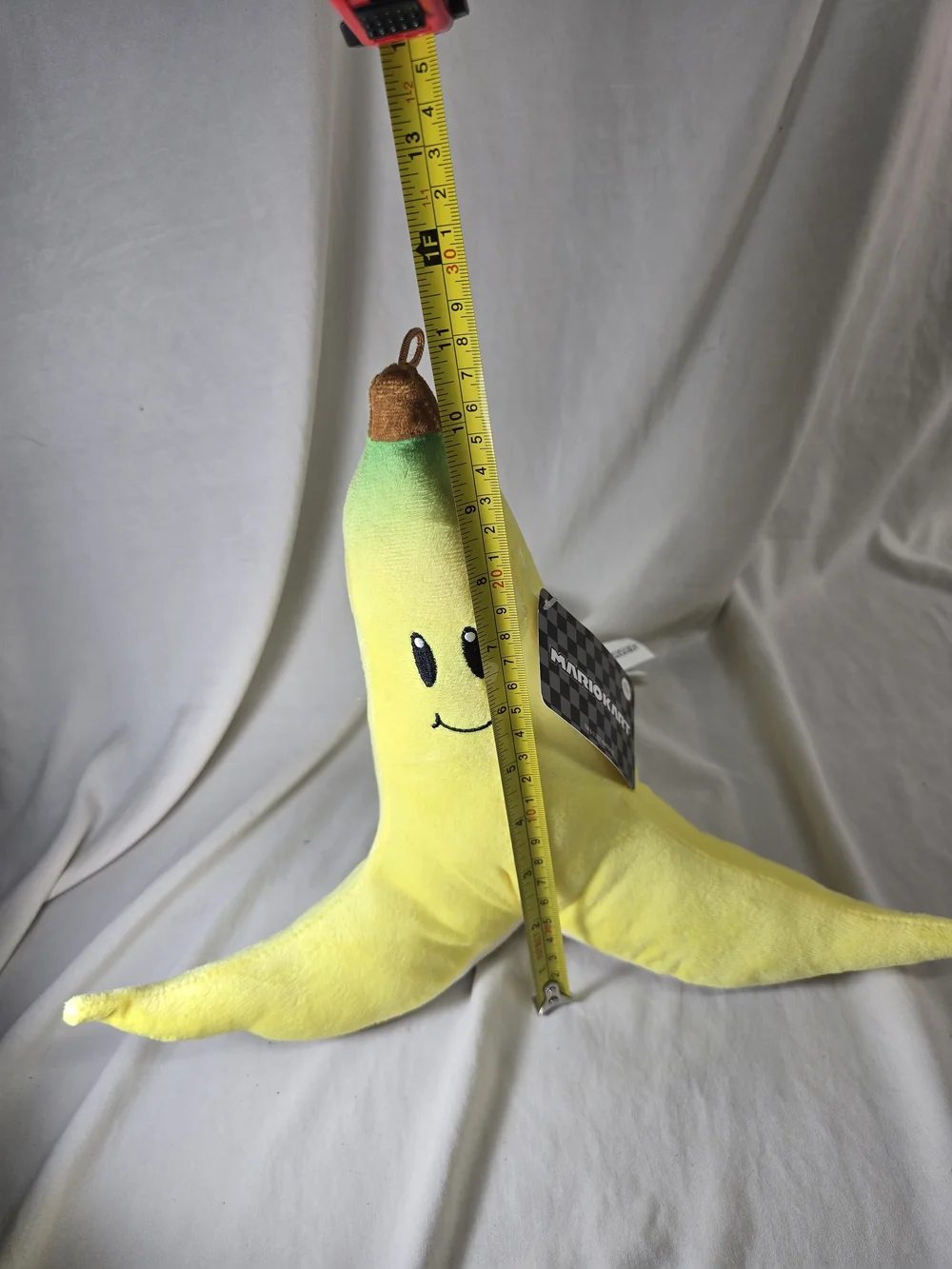 Nintendo Yellow Banana Peel Plush with Green Top